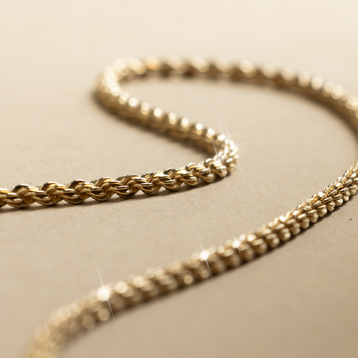French Rope Chain Necklace - Image 3