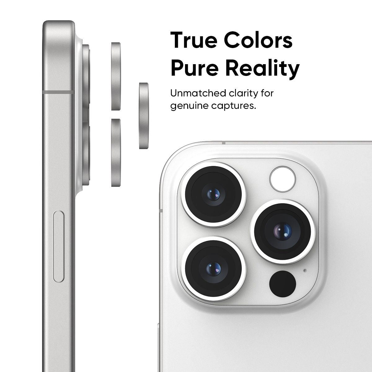 NanoArmour Camera Protector Anti Reflective – iPhone 16 Pro / Pro Max (4 Pro Colors)