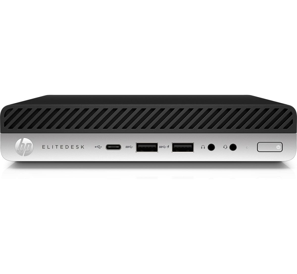 HP EliteDesk 800 G5 DM, i5-9500 Six-Core, 8 GB, 256 GB SSD, Wi-Fi, Win 11 Pro (B)