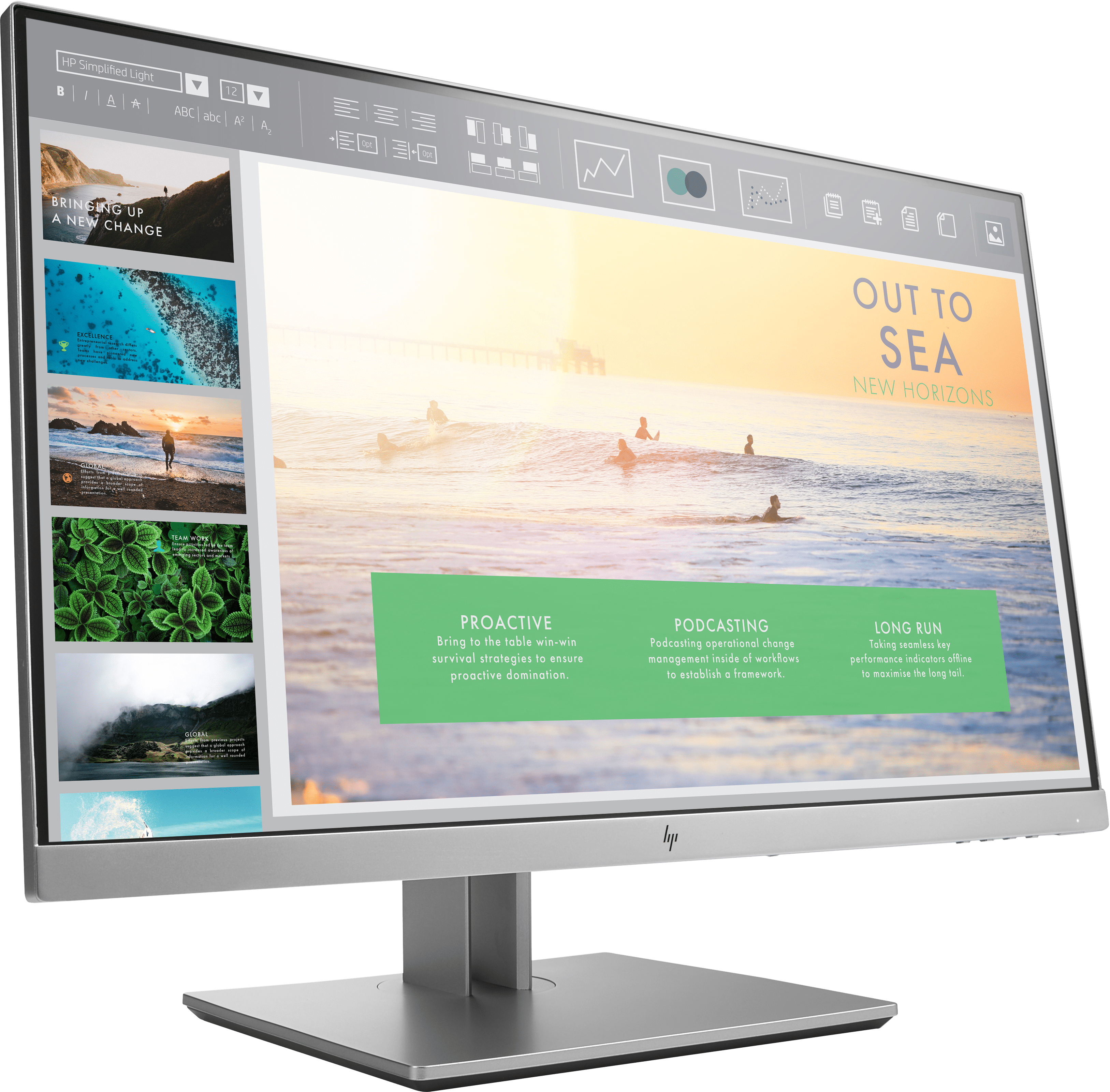 HP EliteDisplay E233 23" FHD IPS LED, VGA, HDMI, DISPLAYPORT, 1FH46AT (A)