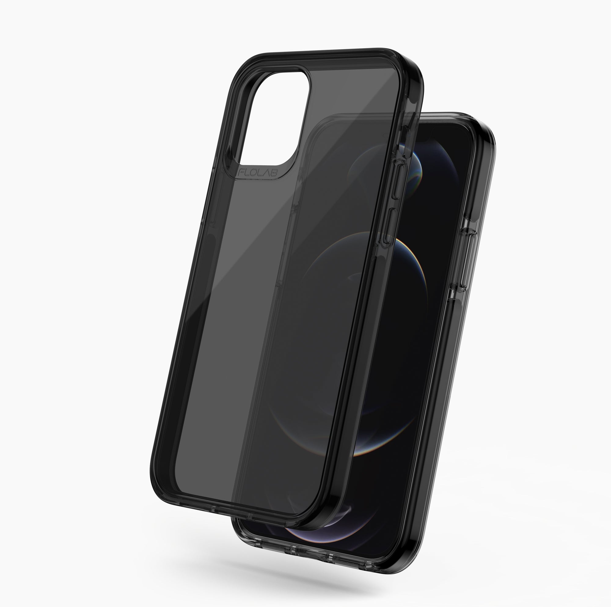 All Black Everything TAFFYCA Series for iPhone 12 Pro Phone Case