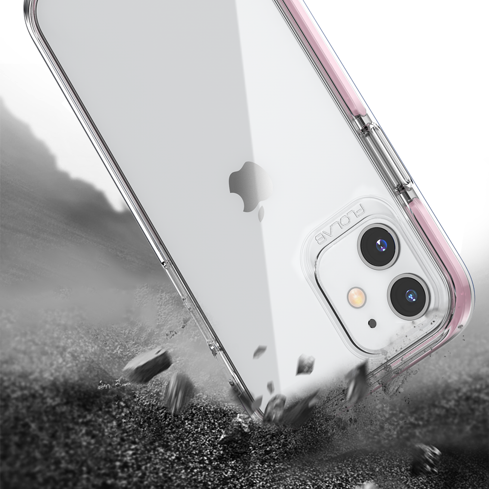 Pink for iPhone 12 Cases TAFFYCA Series