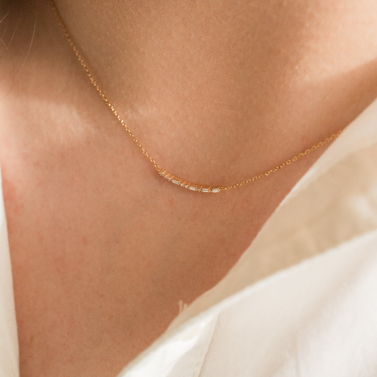 ILY Morse Code Necklace - Image 3