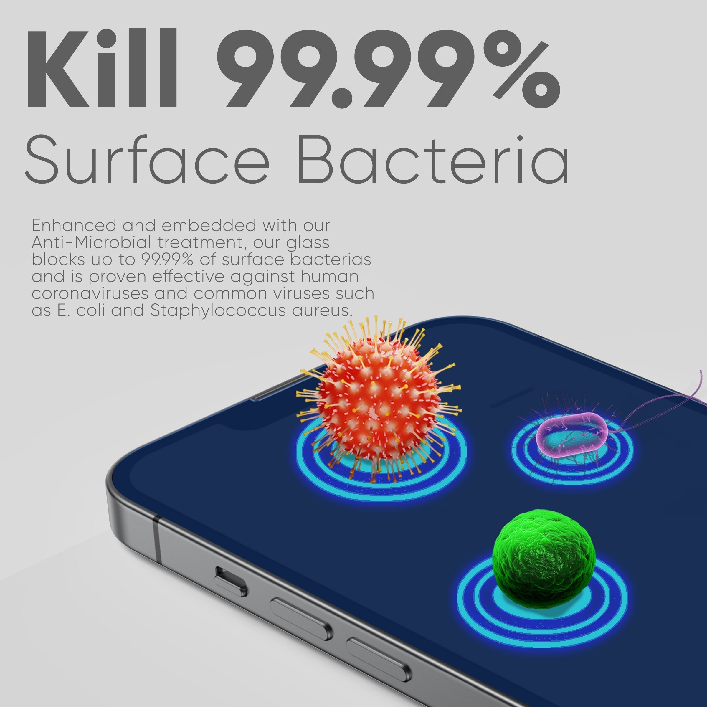 NanoArmour for iPhone 14 Pro Max Anti-Glare Matte Anti-Dust Edge-to-Edge