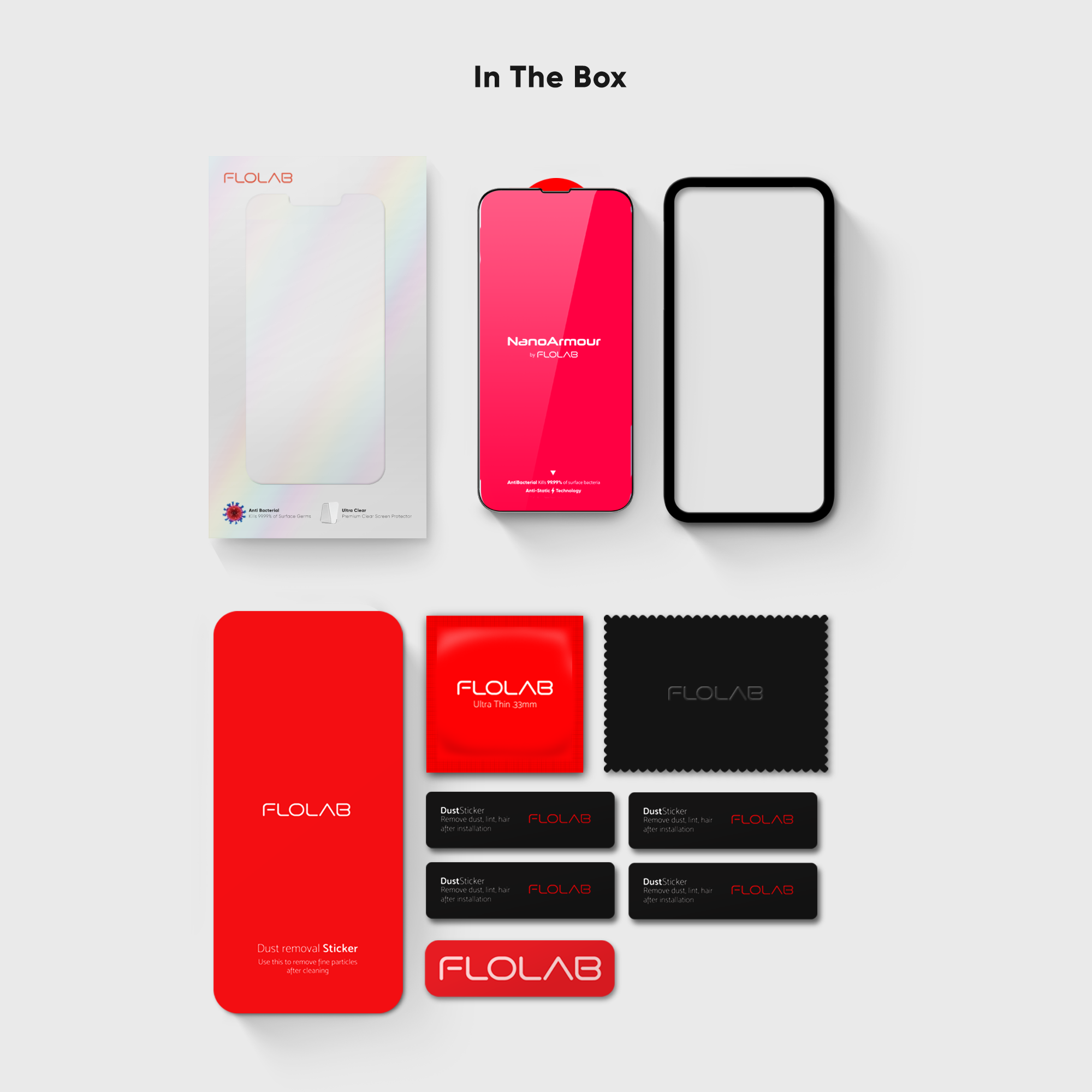 NanoArmour for iPhone 14 Plus Anti-Glare Screen Protector Matte Anti-Dust Edge-to-Edge
