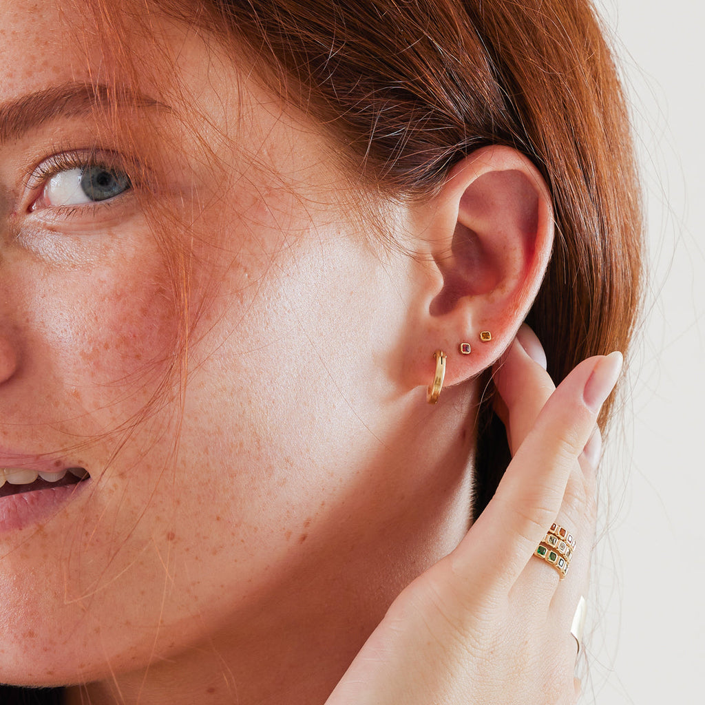 January Birthstone Stud Earrings | Final Sale - Image 2