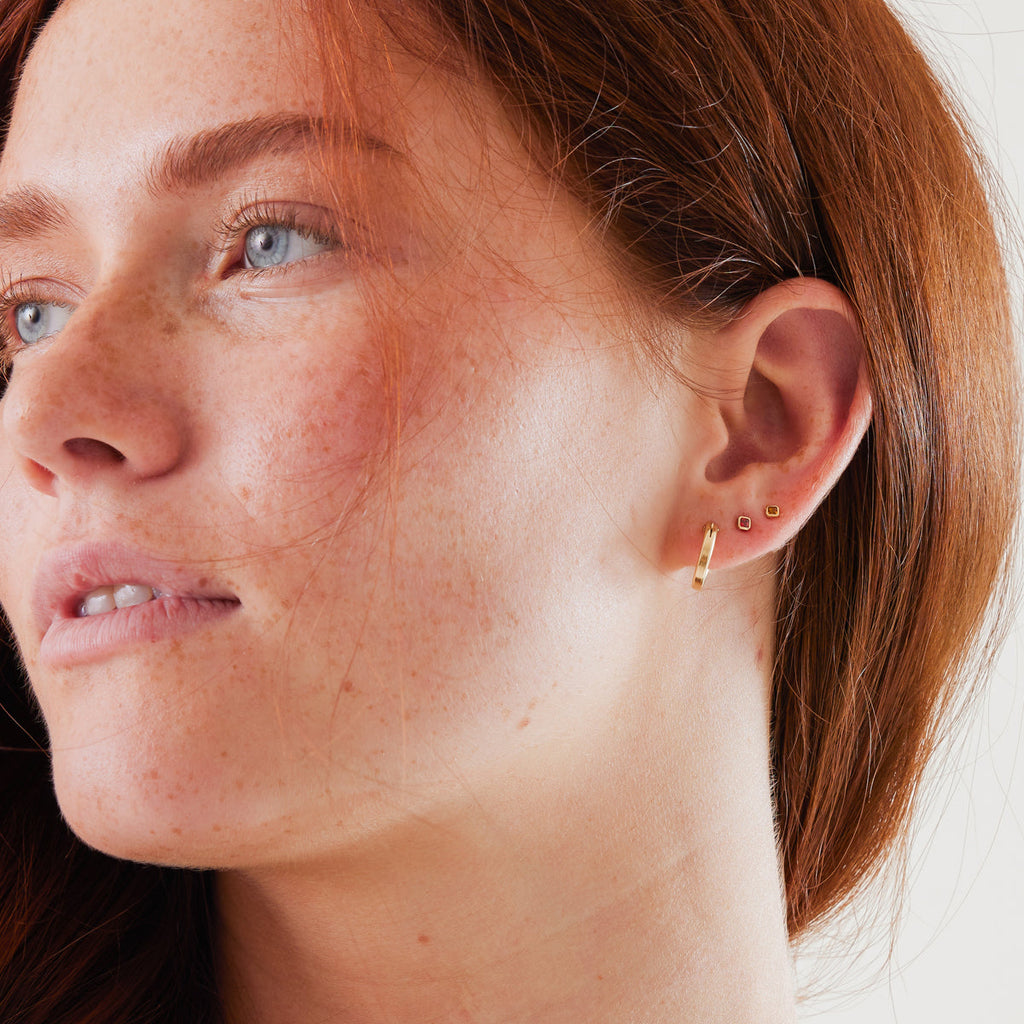 January Birthstone Stud Earrings | Final Sale - Image 4