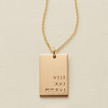 Lennon Rectangle Necklace