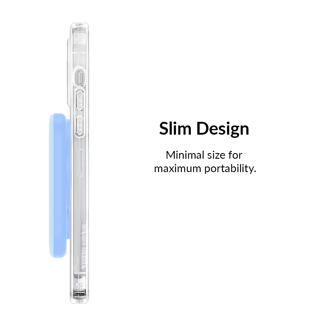 Cotton Candy Blue MagSafe Battery Power Pack