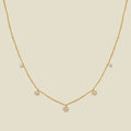 Flora Luxe Floating Necklace