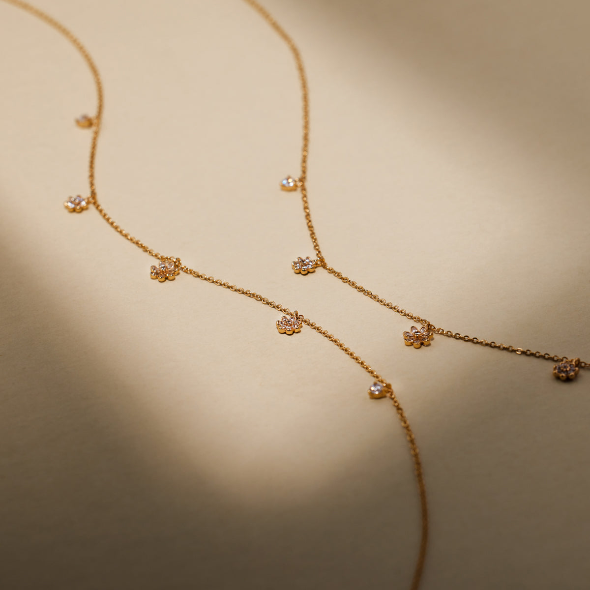 Flora Luxe Floating Necklace - Image 4