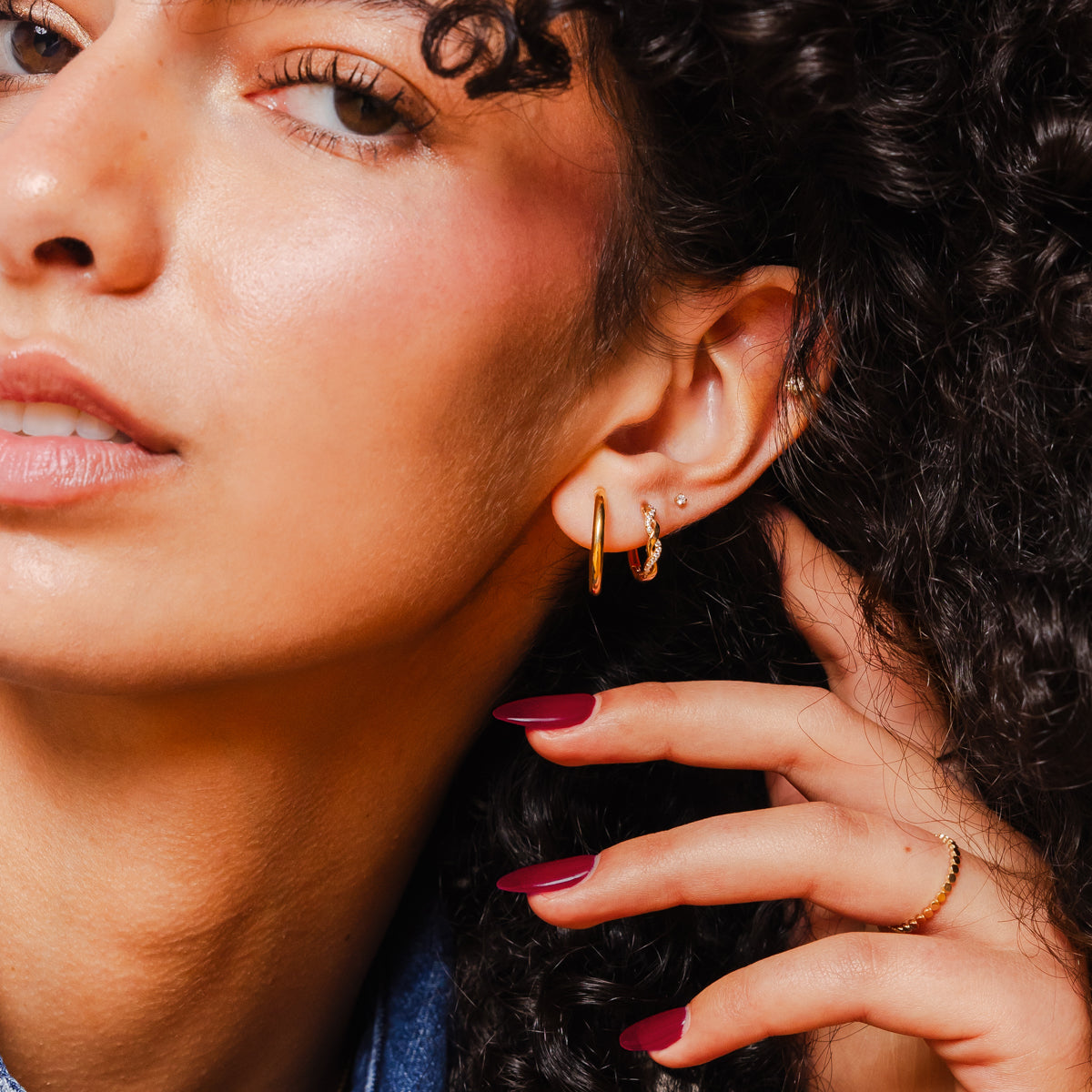 Maude Hoop Earrings - Image 10