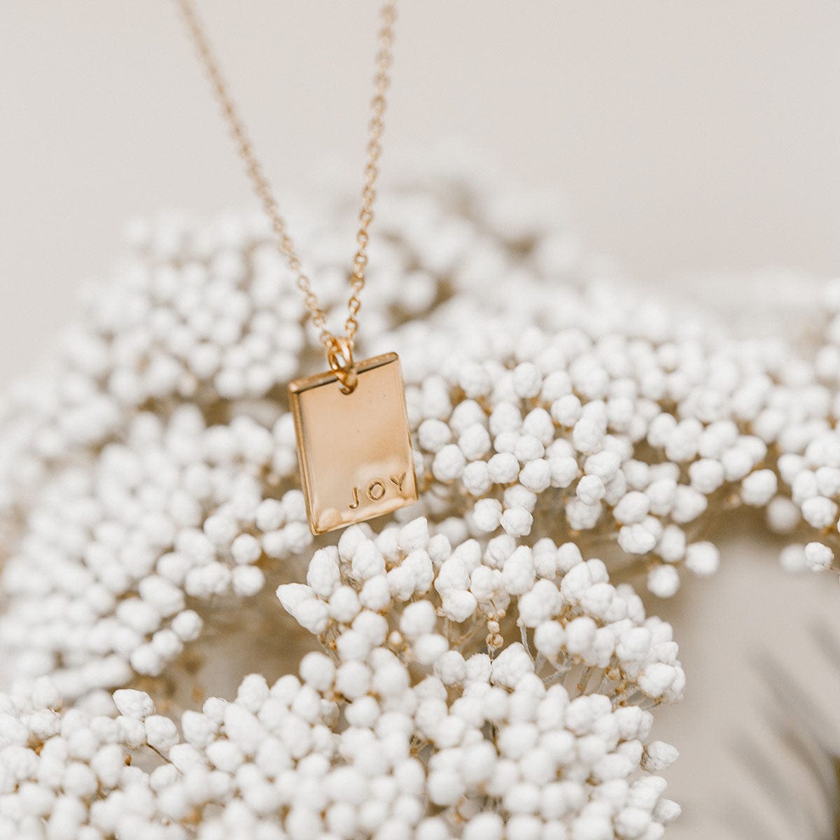 Mini Lennon Rectangle Necklace - Image 4