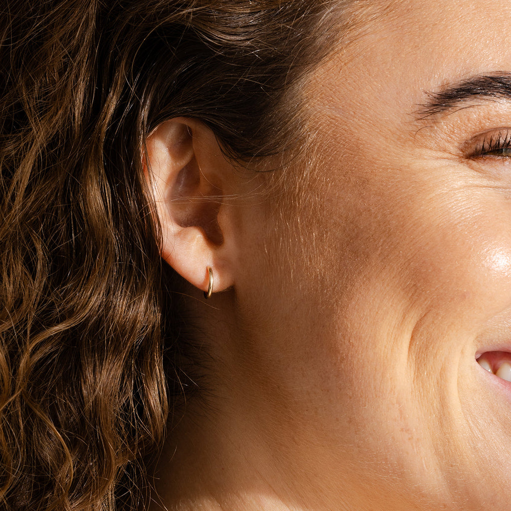 Live In Hoop Earrings | Final Sale - Image 2