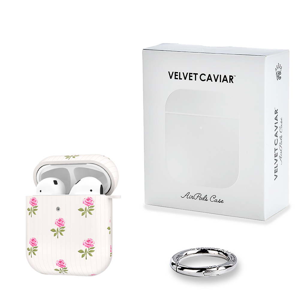 Pink Peony Floral AirPod Case