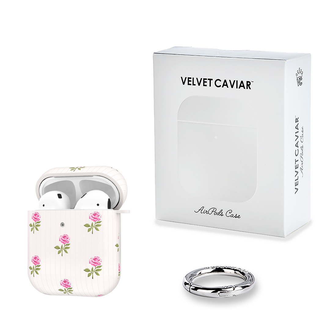 Pink Peony Floral AirPod Case