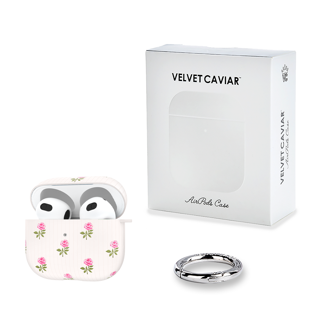 Pink Peony Floral AirPod Case