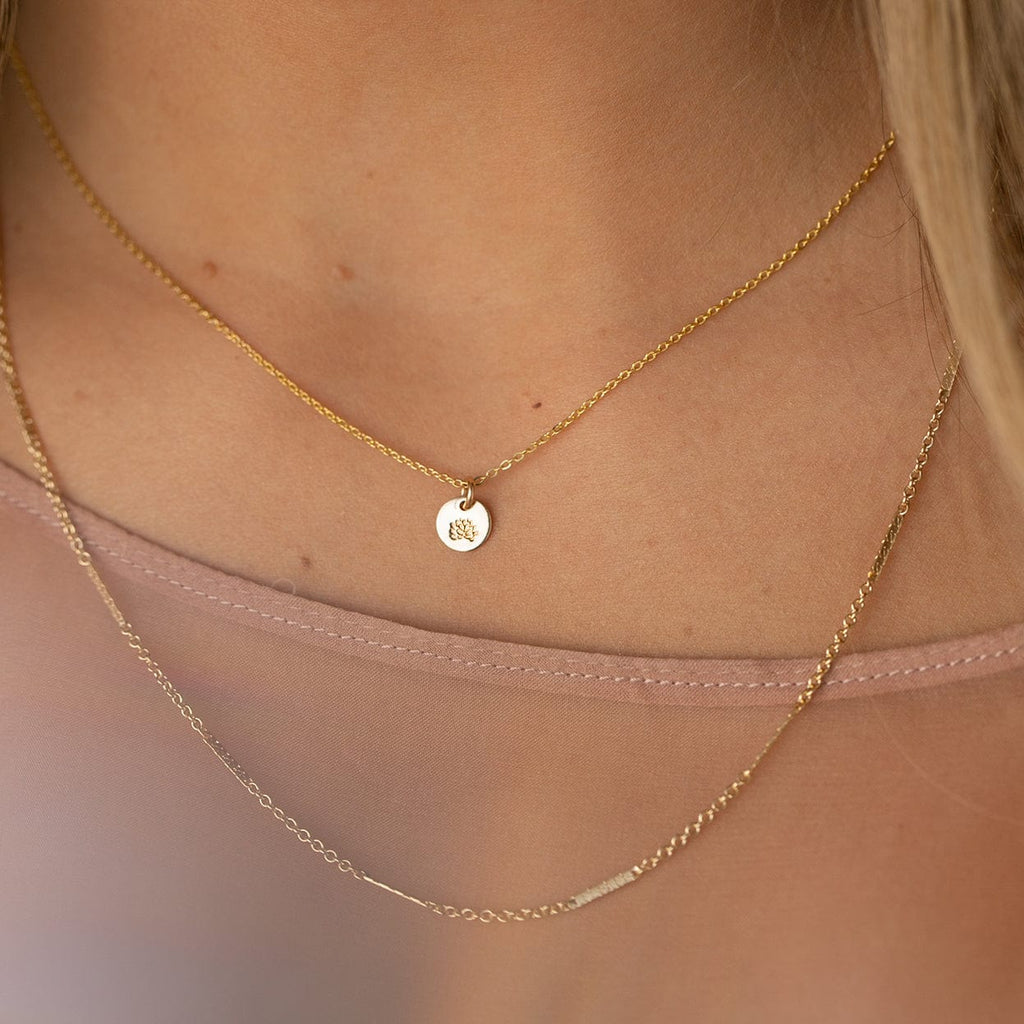 November Birth Flower Necklace - Image 4