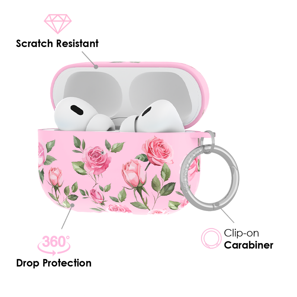 Baby Pink Roses AirPod Case