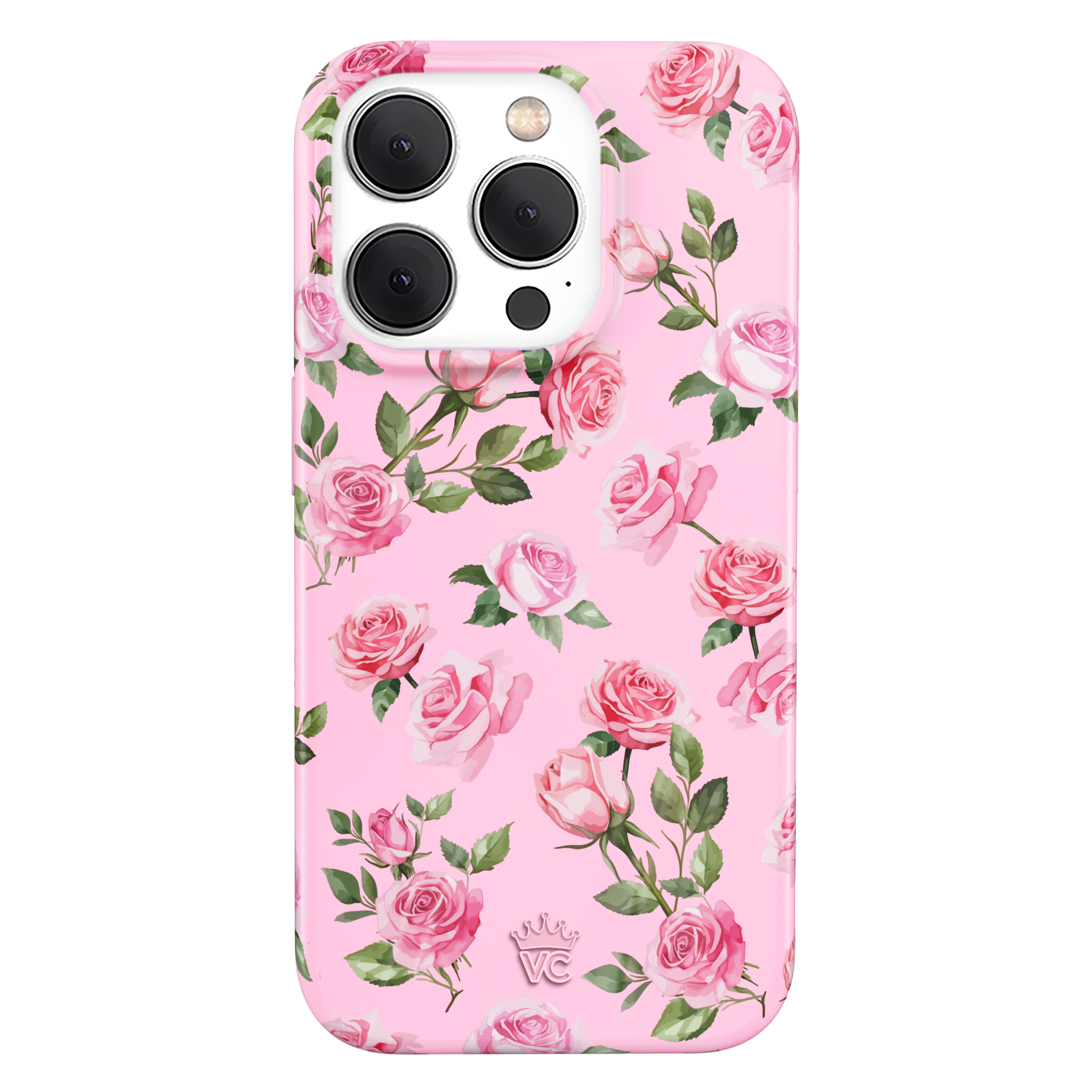 Baby Pink Roses iPhone Case