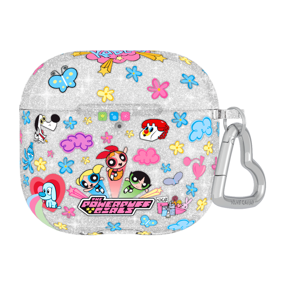 The Powerpuff Girls Girl Power Glitter AirPod Case