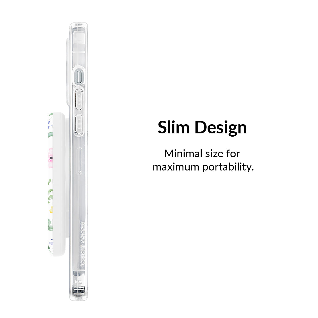 Enchanted Floral MagSafe Battery Power Pack