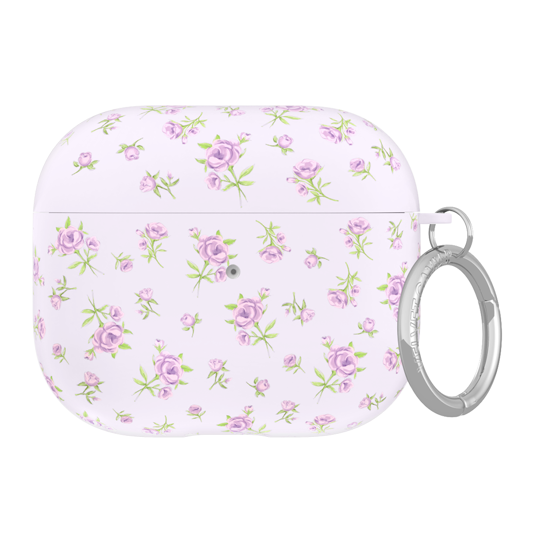 Dainty Lilac Floral AirPod Case