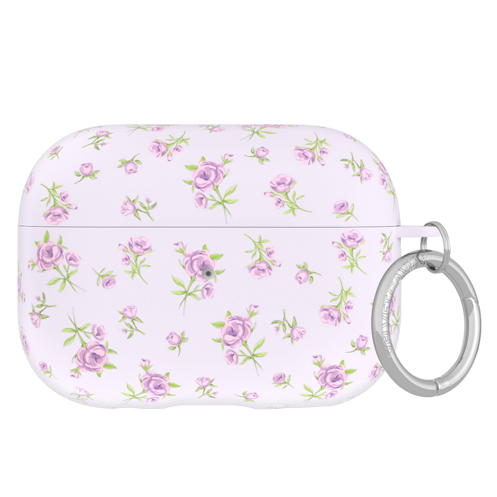 Dainty Lilac Floral AirPod Case