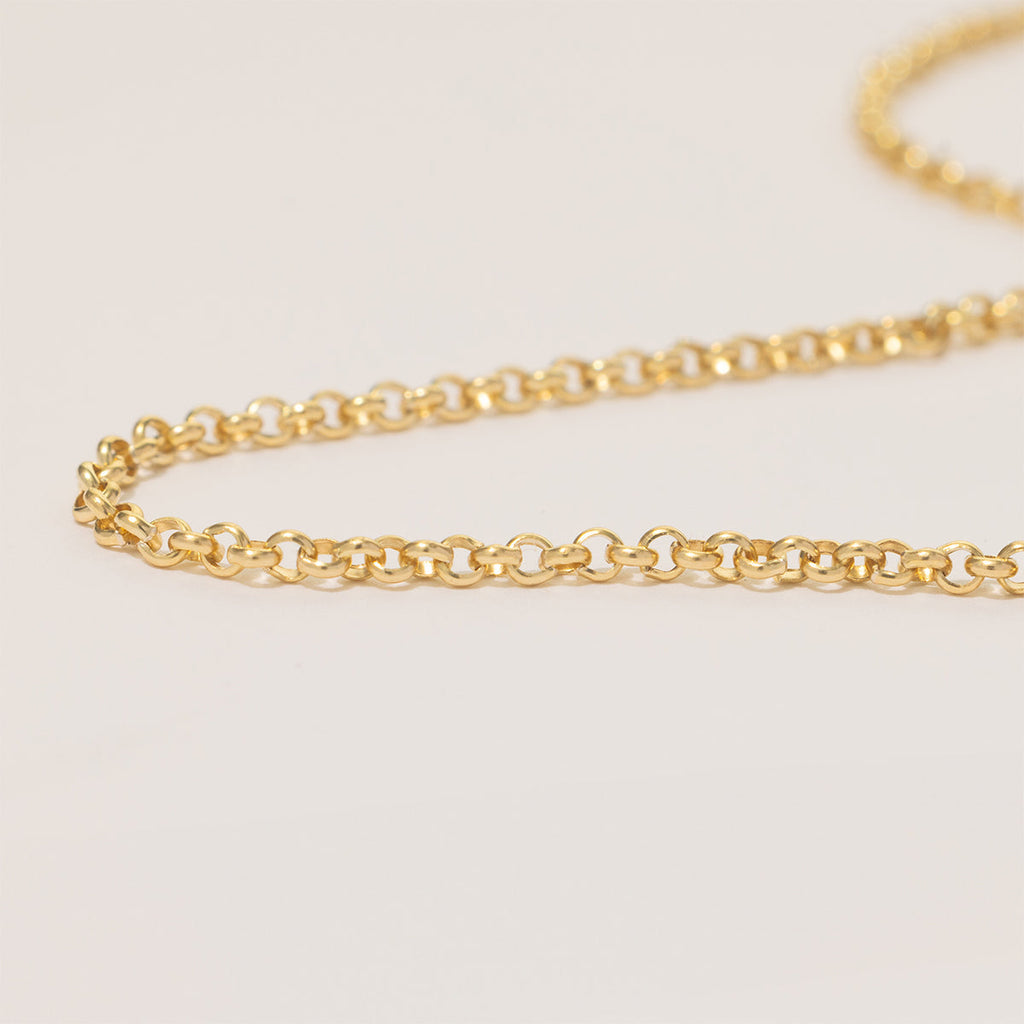 Rolo Chain Anklet - Image 3