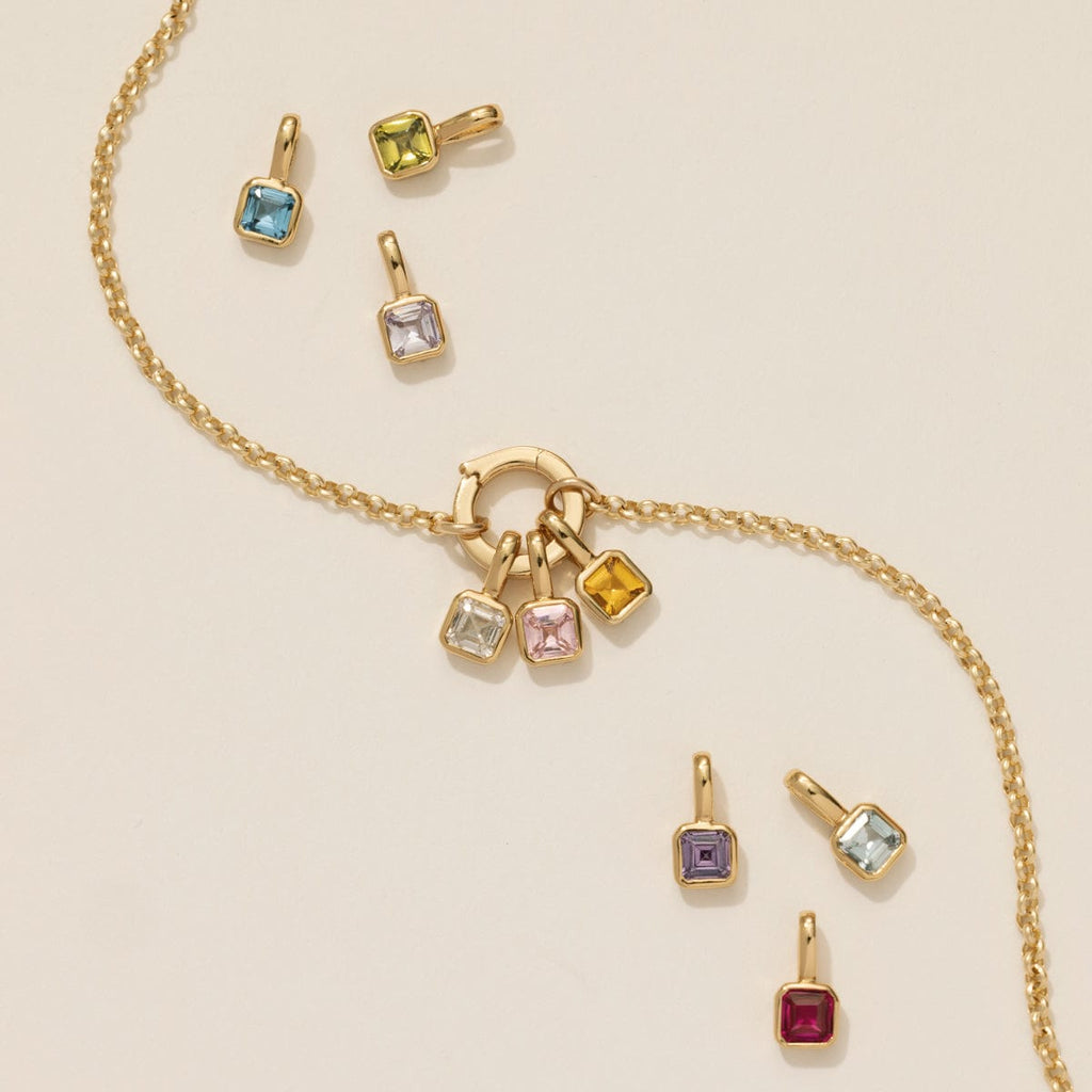 Rolo Charm Necklace - Image 3