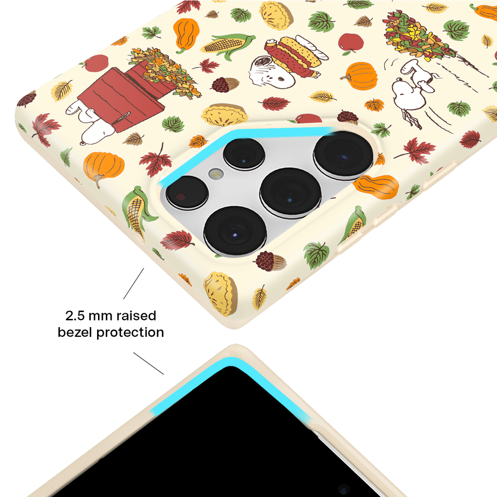 Snoopy Autumn Leaves Samsung Case