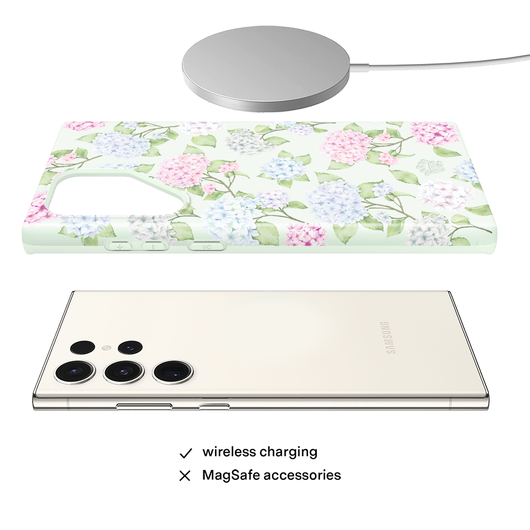 Hydrangea Floral Samsung Case