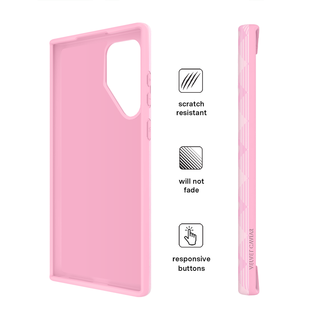 Dolly Pink Gingham Samsung Case