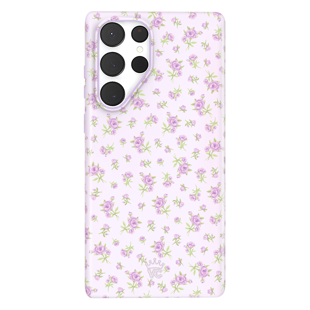 Dainty Lilac Floral Samsung Case