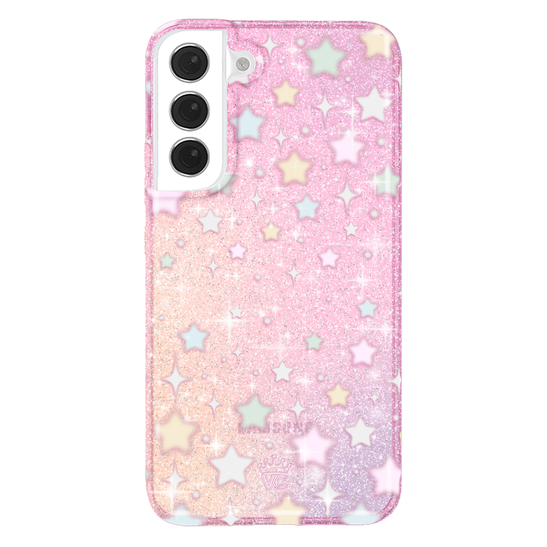 Falling Star Glitter Samsung Case