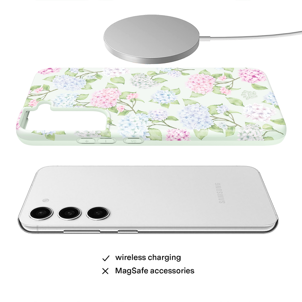 Hydrangea Floral Samsung Case