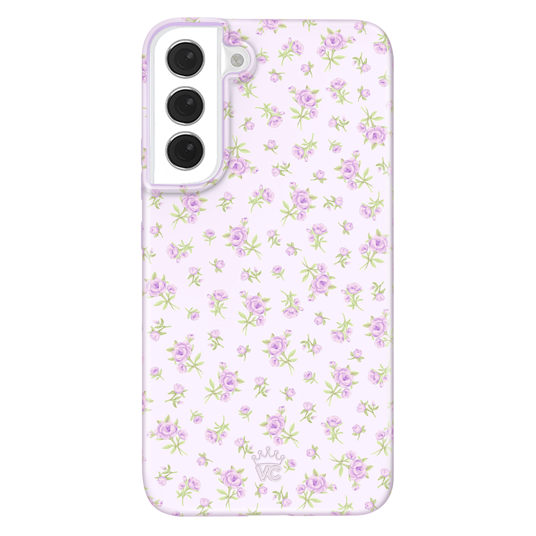 Dainty Lilac Floral Samsung Case