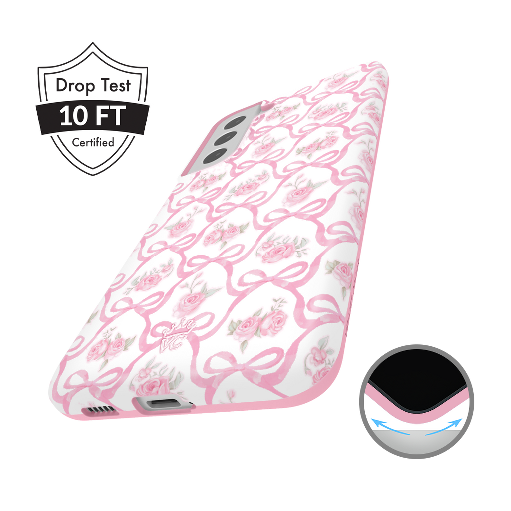 Lovely Pink Bows Samsung Case