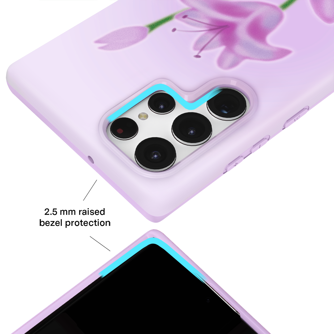 Love Spell Lily Floral Samsung Case