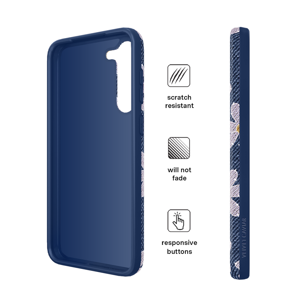 Denim Daisy Samsung Case