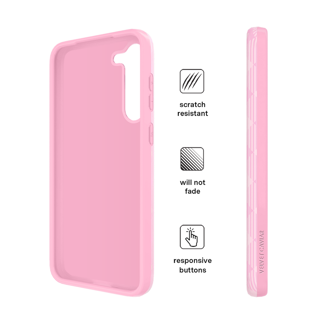 Dolly Pink Gingham Samsung Case