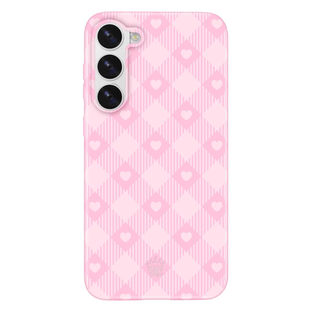 Dolly Pink Gingham Samsung Case