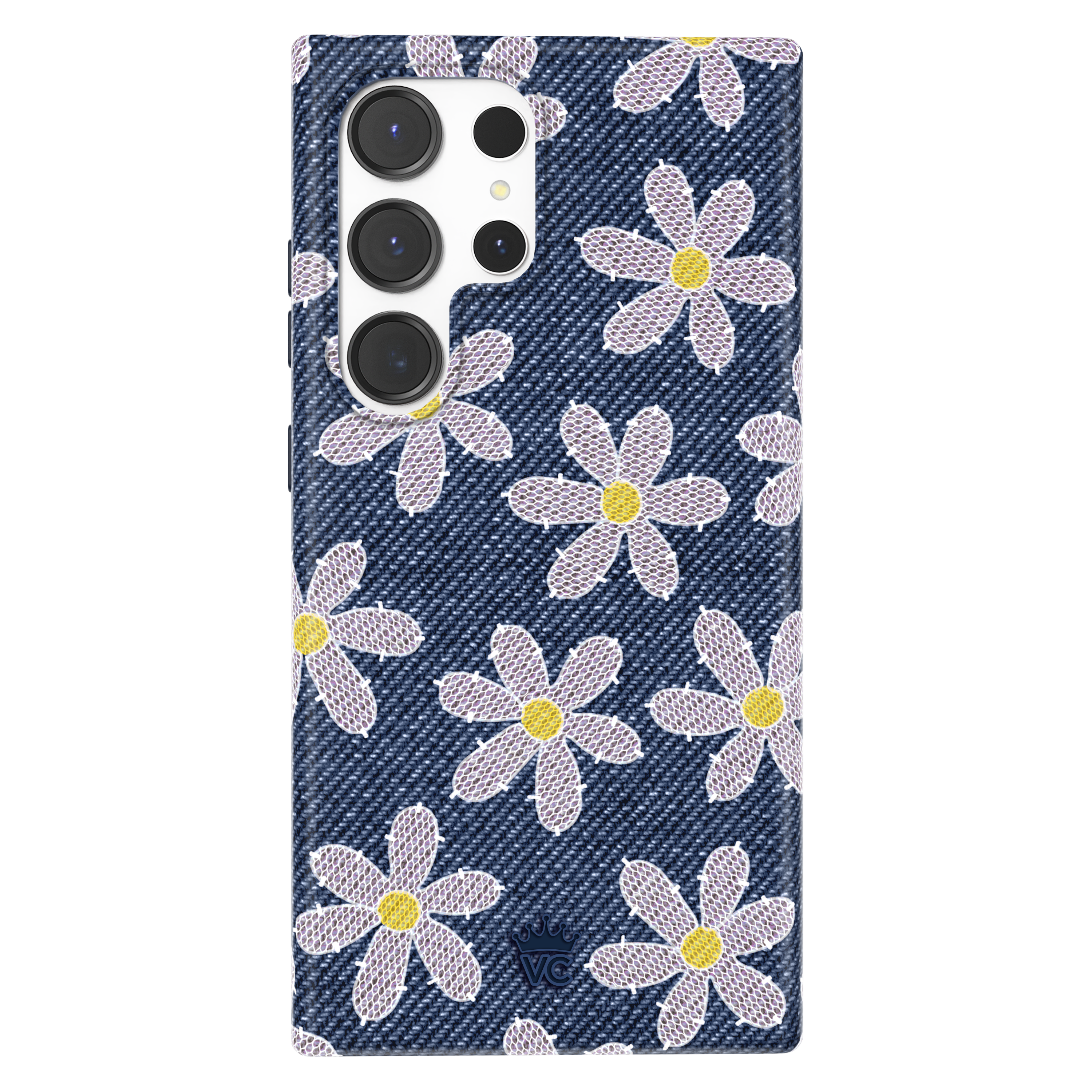 Denim Daisy Samsung Case