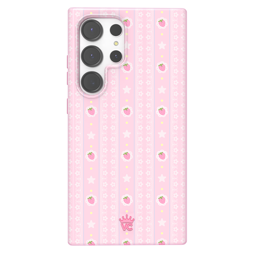 Strawberry Macaron Samsung Case