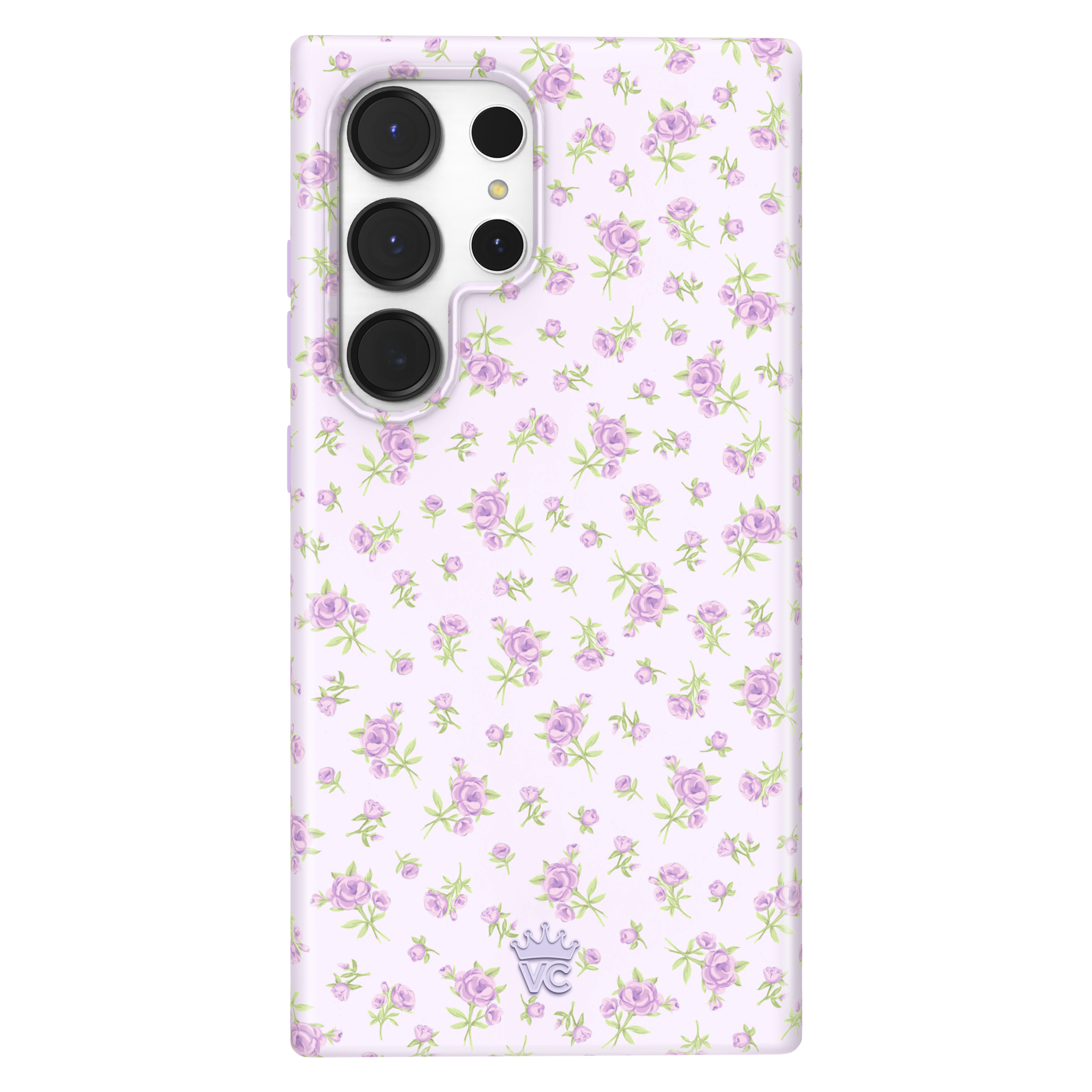 Dainty Lilac Floral Samsung Case