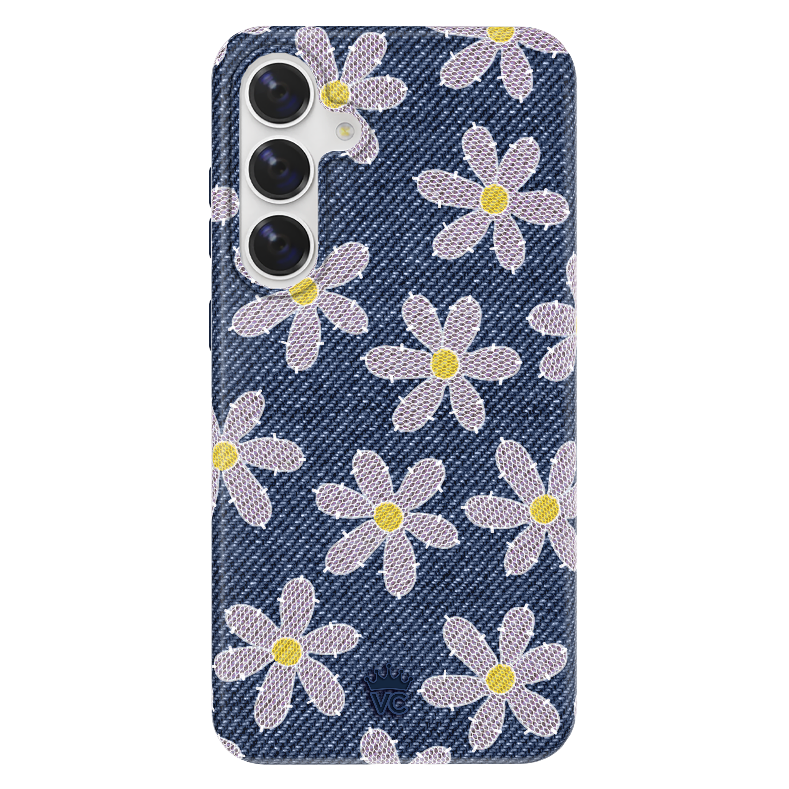 Denim Daisy Samsung Case