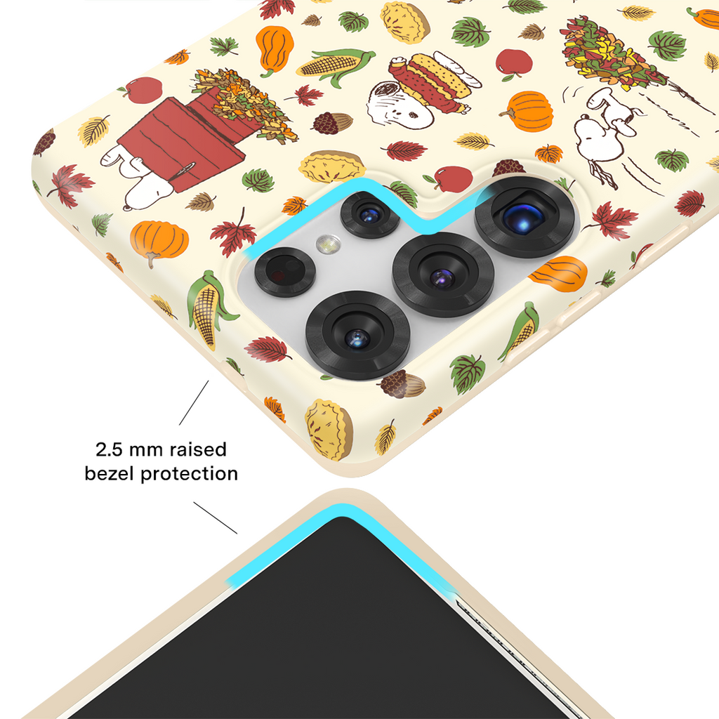 Snoopy Autumn Leaves Samsung Case