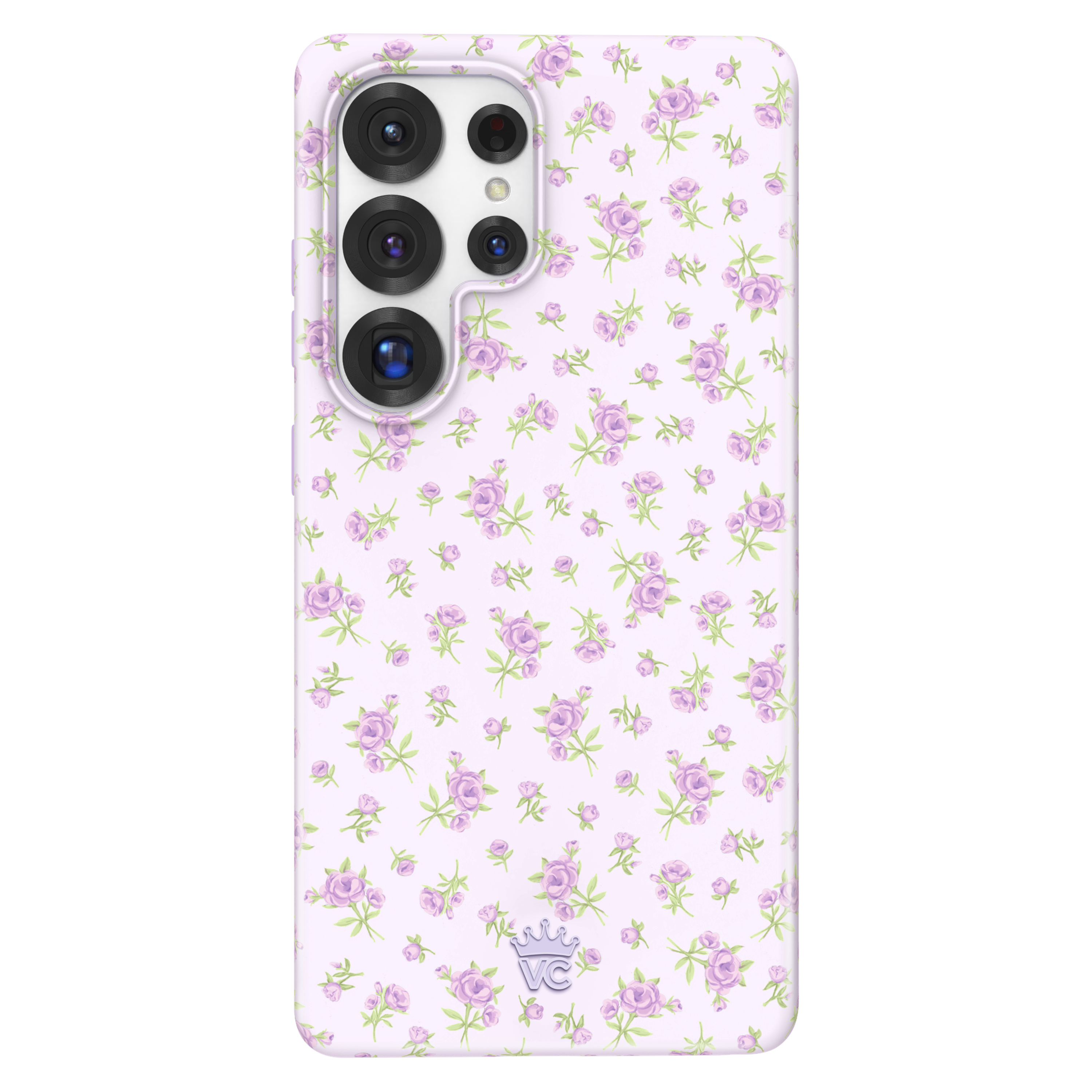 Dainty Lilac Floral Samsung Case