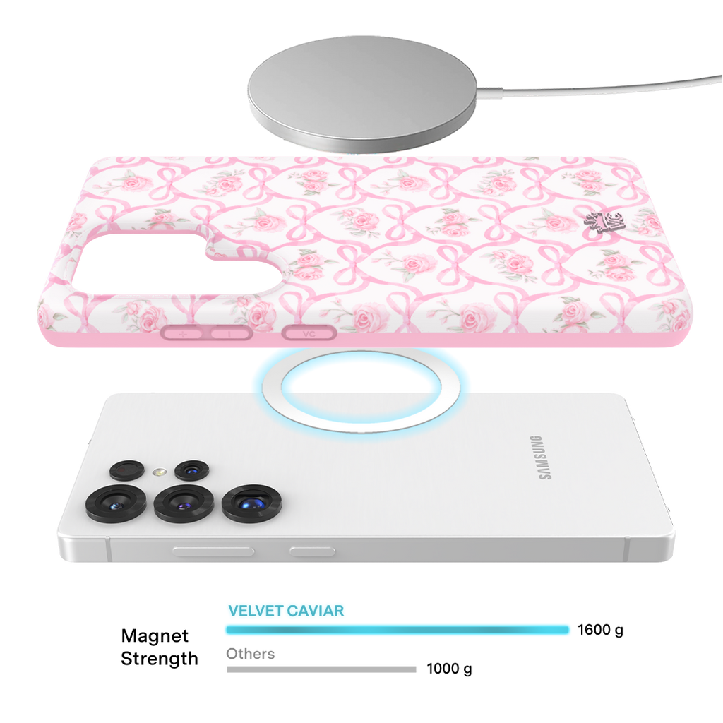 Lovely Pink Bows Samsung Case