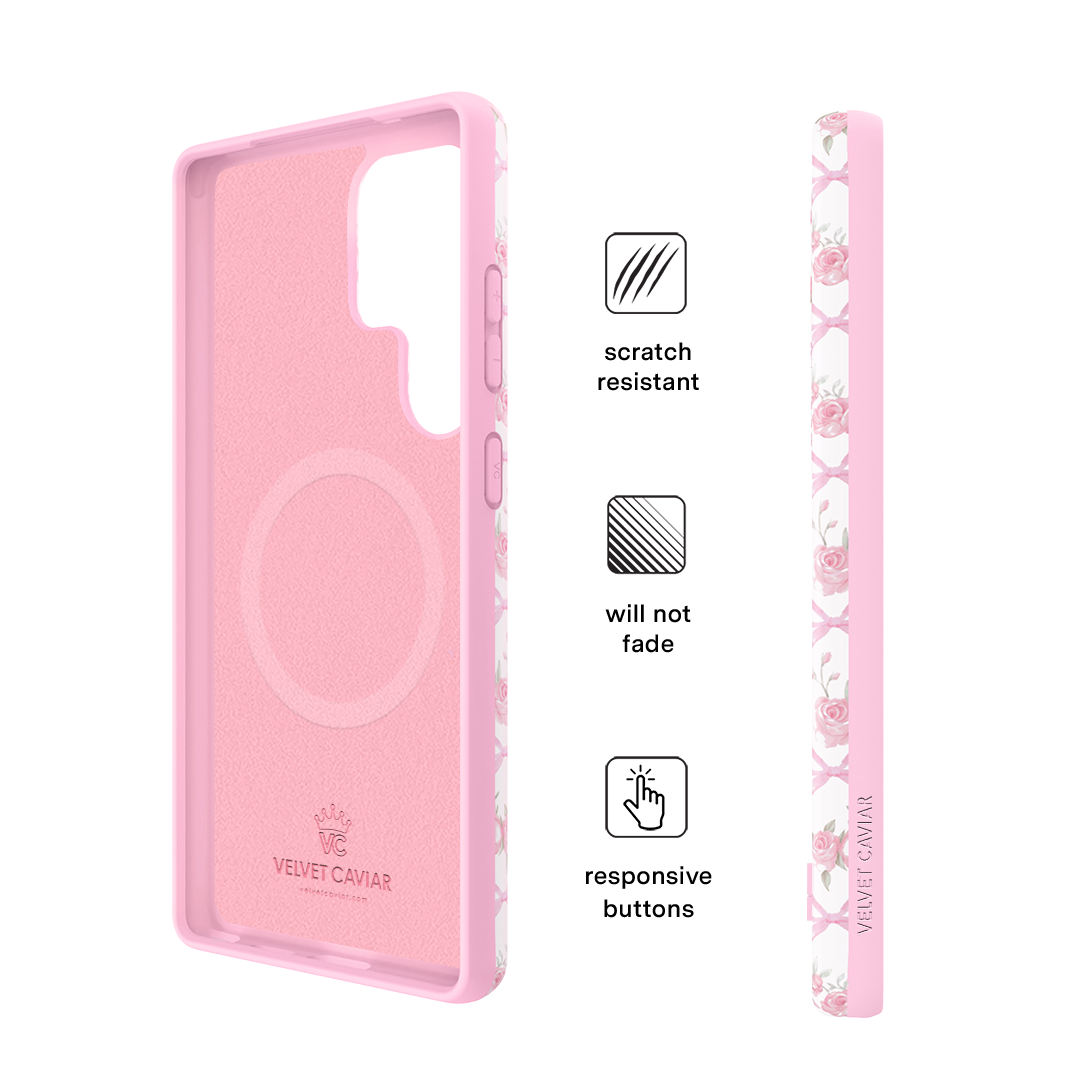 Lovely Pink Bows Samsung Case
